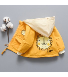 Куртка-вітровка демісезонне Iev-Style T2111 Лео з. 98 жовта (2706179)