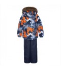 Зимовий комплект (куртка+штани) HUPPA WINTER Orange/Dark Grey 110см помаранчевий (41480030-92848)