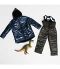 Куртка і напівкомбінезон KVK для хлопчиків Зимовий 116 см синій МДГ070Х311630
