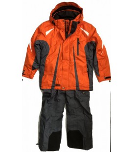 Зимовий костюм IGUANA IOCX09 vibrant orange/ombre/bright white зріст 140
