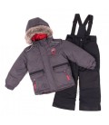 Зимовий термокомплект Peluche&Tartine F18M53EG-Black_Black сірий 102 - 112 см (F18M53EG-Black_Black-4)