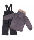 Зимовий термокомплект Peluche&Tartine F18M53EG-Black_Black сірий 102 - 112 см (F18M53EG-Black_Black-4)