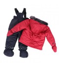 Зимовий термокомплект Peluche&Tartine F18M09BG-Ferrarired_Deepgrey яскраво-червоний 96 - 104 см (F18M09BG-Ferrarired_Deepgrey-3)