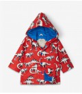 Плащ Hatley Painted Dinos 12-18m червоний 79 см (F20PDI1317)