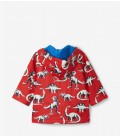 Плащ Hatley Painted Dinos 12-18m червоний 79 см (F20PDI1317)