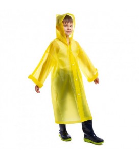 Дитячий плащ-дощовик Eva Lightweight Raincoat на зріст 120-160 см, жовтий