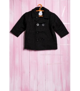 Дитяче пальто Old Navy 98(см) Темно-сірий (56381)