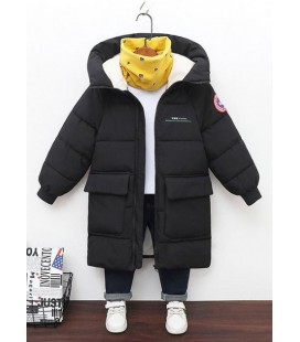 Дитяче пальто демісезонне Kakeya 116 см чорне
