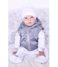 Жилетка для малюків Brilliant Baby Children 110-116 Сірий Children