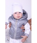 Жилетка для малюків Brilliant Baby Children 110-116 Сірий Children