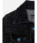 Джинсова куртка для хлопчика 92 колір чорний PASAcan ЦБ-00188915
