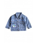Джинсова куртка Kormtymt 128 см Синій (2125000778181)