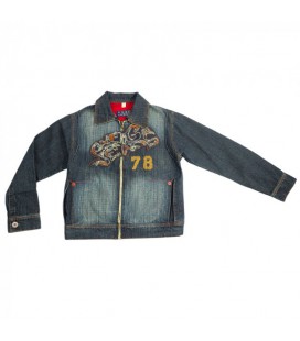 Куртка джинсова Hawk Kids 1483 134 см Синій