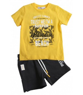 Комплект шорти і футболка NK Unsea 74 см Жовтий (8660100048504)