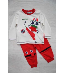 Спортивний костюм Mackays 104 см Червоний (1385609598530)