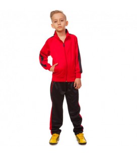 Костюм спортивний дитячий Zelart Sport LD-581 зростання 125-135 см (26) Red-Black