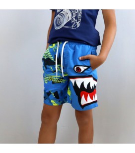 Пляжні шорти для хлопчиків GLO-STORY (3232син) Розмір 104, 104 см Синій