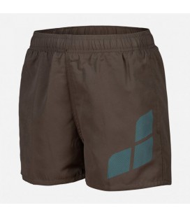 Шорти для купання дитячі Arena Beach Short Logo R 006446-681 140 см Темно-оливкові (3468336951866)