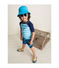 Футболка Hatley Blue Stripe 6A синій 116см (S20CDK1203)