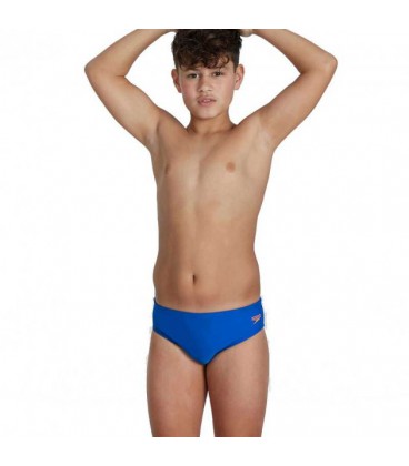 Плавки дитячі Speedo Essential Logo 6.5cm Brief Jm Blue/Orange (8-05533H081) 11-12, 152 см