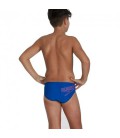 Плавки дитячі Speedo Essential Logo 6.5cm Brief Jm Blue/Orange (8-05533H081) 11-12, 152 см