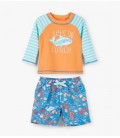 Купальний комплект Hatley Ocean Animals 3m оранжевий 58см (S19OAI812)