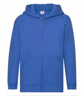 Толстовка Fruit of the Loom Premium hooded sweat jacket kids 164 см Яскраво-синій (062035051164)