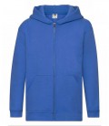 Толстовка Fruit of the Loom Premium hooded sweat jacket kids 164 см Яскраво-синій (062035051164)