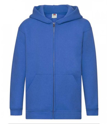 Толстовка Fruit of the Loom Premium hooded sweat jacket kids 116 см Яскраво-синій (062035051116)