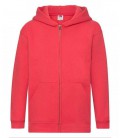 Толстовка Fruit of the Loom Premium hooded sweat jacket kids 116 см Червоний (062035040116)