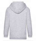 Толстовка Fruit of the Loom Premium hooded sweat jacket kids 116 см Сіро-ліловий (062035094116)