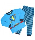 Піжама (кофта + штани) NANO F14P15 блакитний 102 - 112 см (F14P15-4)