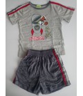 Піжама/літній костюмчик (шорти/футболка) SCOOBY-DOO №3 TARO р.110-116 (сірий)