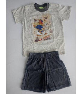 Піжама/літній костюмчик (шорти/футболка) SCOOBY-DOO №5 TARO р.86-92 (сірий)
