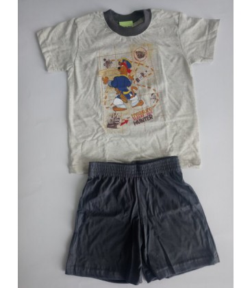 Піжама/літній костюмчик (шорти/футболка) SCOOBY-DOO №5 TARO р.86-92 (сірий)