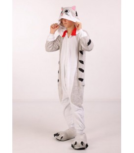 Піжама Кігурумі Сліп Для Хлопчиків Kigurumi Кіт Чі Сірий 110-120 см. (2020/2)