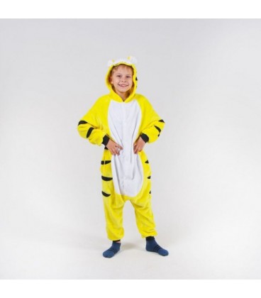 Піжама кігурумі для хлопчика Jamboo Жовтий тигр 115 (125-135 см)