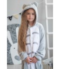 Піжама Кигуруми дитяча BearWear Тоторо S 105 - 115 см Сірий (K0W1-0052-S)