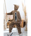 Піжама Кигуруми дитяча BearWear Бурундук (Чіп і Дейл) L 125 - 135 см Коричневий (K0W1-0005-L)