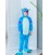 Піжама Кигуруми дитяча BearWear Монстр Саллі S 105 - 115 см Блакитний (K0W1-0038-S)