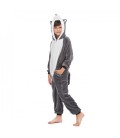 Піжама Кігурумі Для Хлопчиків My Kigu Тепла Хаскі Сіра M 155-165 см (1090)