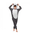 Піжама Кігурумі Дитяча My Kigu Тепла Хаскі Сіра S 145-155 см (1090)