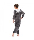 Піжама Кігурумі Дитяча My Kigu Тепла Хаскі Сіра S 145-155 см (1090)