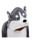 Піжама Кігурумі Дитяча My Kigu Тепла Хаскі Сіра S 145-155 см (1090)