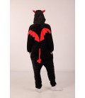 Піжама Кігурумі Сліп Для Хлопчиків Kigurumi Чортеня Чорне 165-175 см. (1021/2)