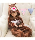 Піжама Кигуруми дитяча BearWear Бурий Ведмідь XS 95 - 105 см Коричневий (K0W1-0125-XS)