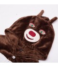 Піжама Кигуруми дитяча BearWear Бурий Ведмідь XS 95 - 105 см Коричневий (K0W1-0125-XS)