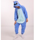 Пижама Кигуруми Слип Для Мальчиков Kigurumi Инопланетянин Стич Синий 110-120 см. (2009/2)