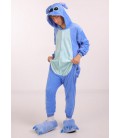 Пижама Кигуруми Слип Для Мальчиков Kigurumi Инопланетянин Стич Синий 110-120 см. (2009/2)