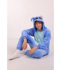 Пижама Кигуруми Слип Для Мальчиков Kigurumi Инопланетянин Стич Синий 110-120 см. (2009/2)